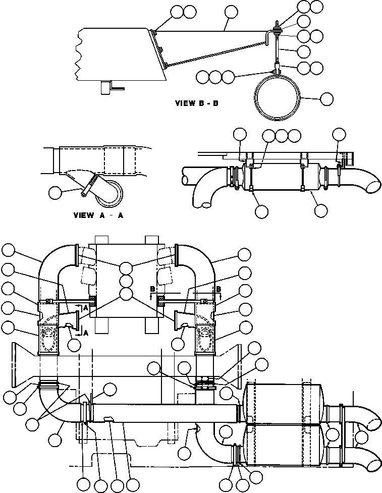 Контргайка - 1/2" - 20NF H0749 KOMATSU