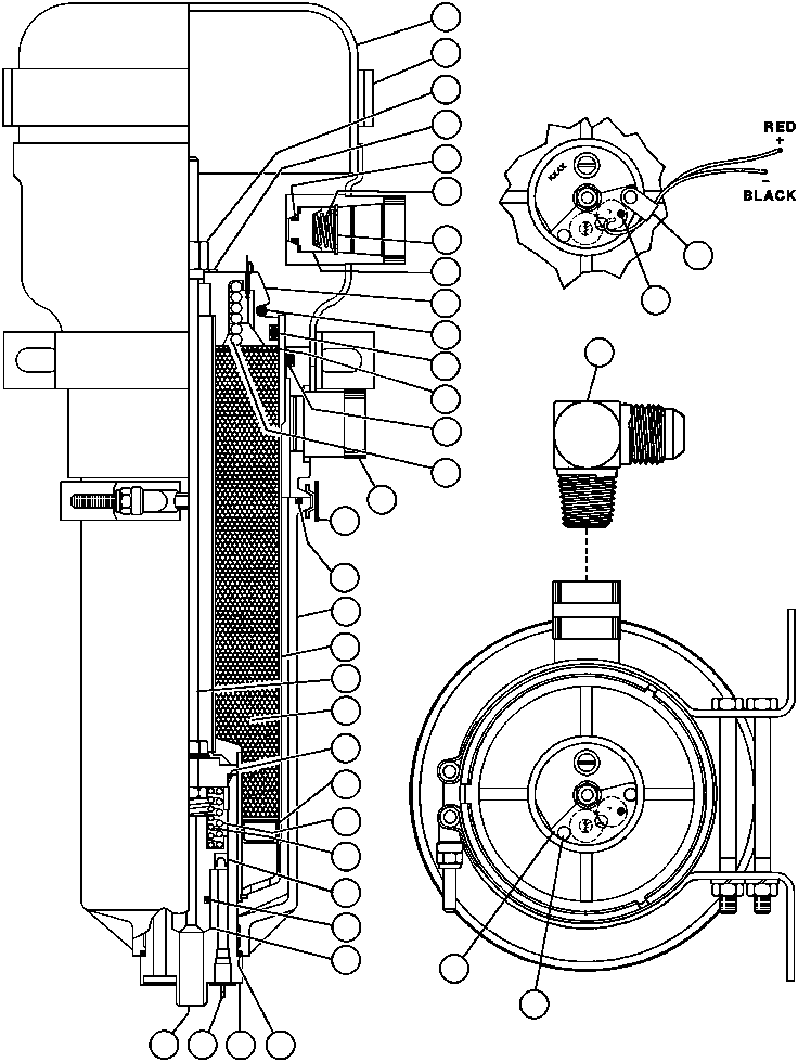 (2) INCLUDED IN VE8380 CHECK VALVE KIT. VE8380 KOMATSU