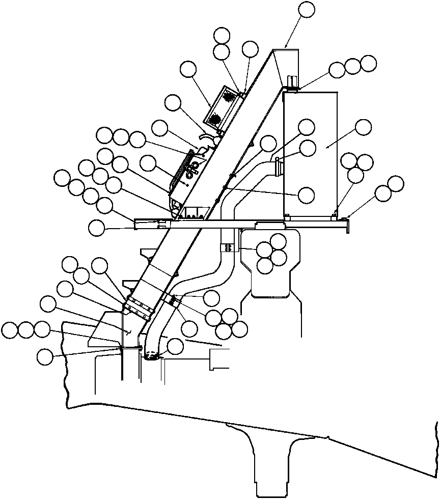 DUCT, INLET ED1182 KOMATSU