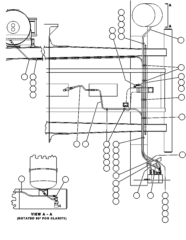 Шланг TJ0265 KOMATSU
