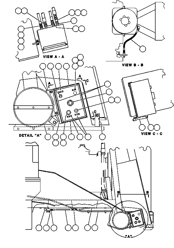 Крышка в сборе PB0912 KOMATSU