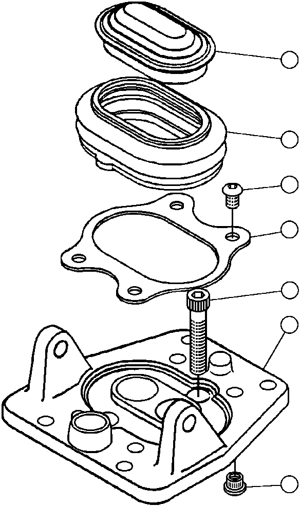BASE, ACTUATOR VE9419 KOMATSU