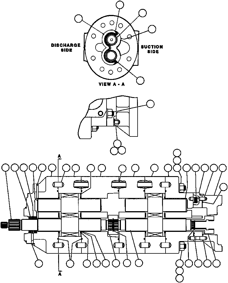PLATE, TRANSITION (3) VE8767 KOMATSU