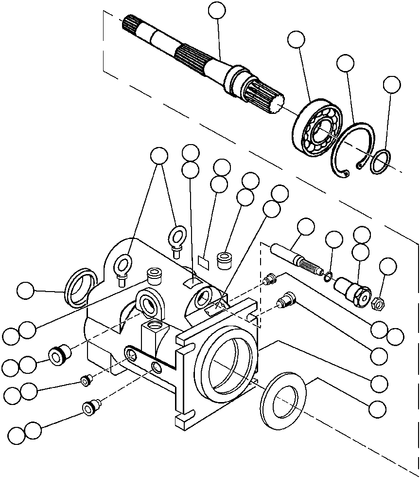 Контргайка VE9596 KOMATSU