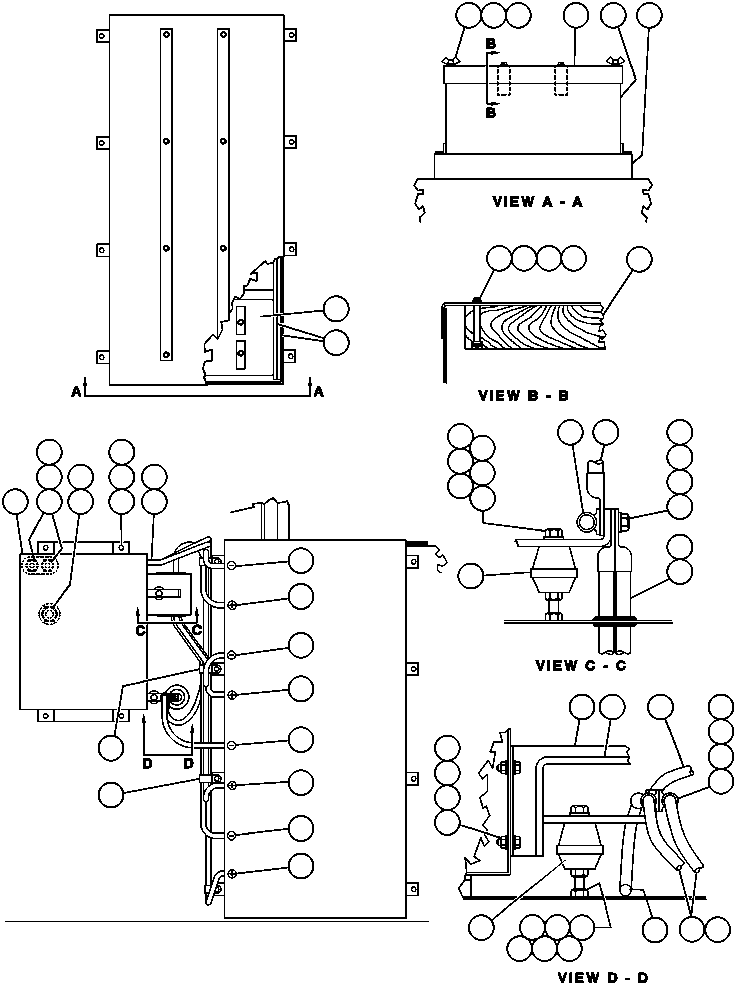 Кабель - TO 24V ALTERNATOR EB1295 KOMATSU
