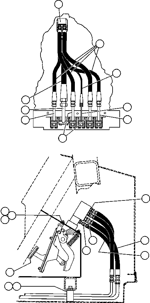 RETARD/BRAKE VALVE ASSM (SEE INDEX) ED3118 KOMATSU