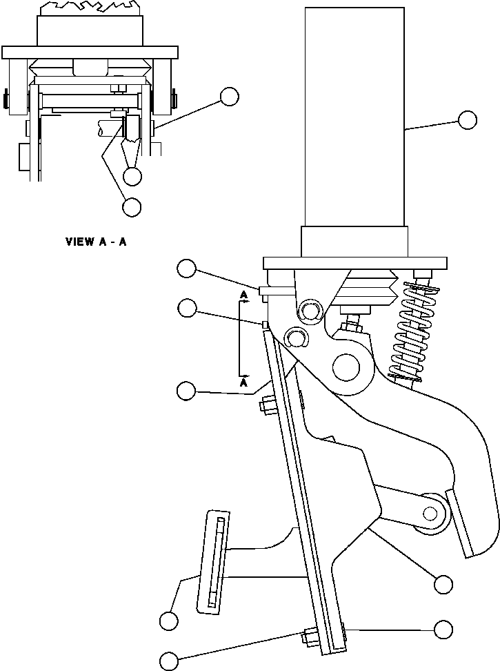BRAKE VALVE ASSM (SEE FIG 40783) ED0661 KOMATSU