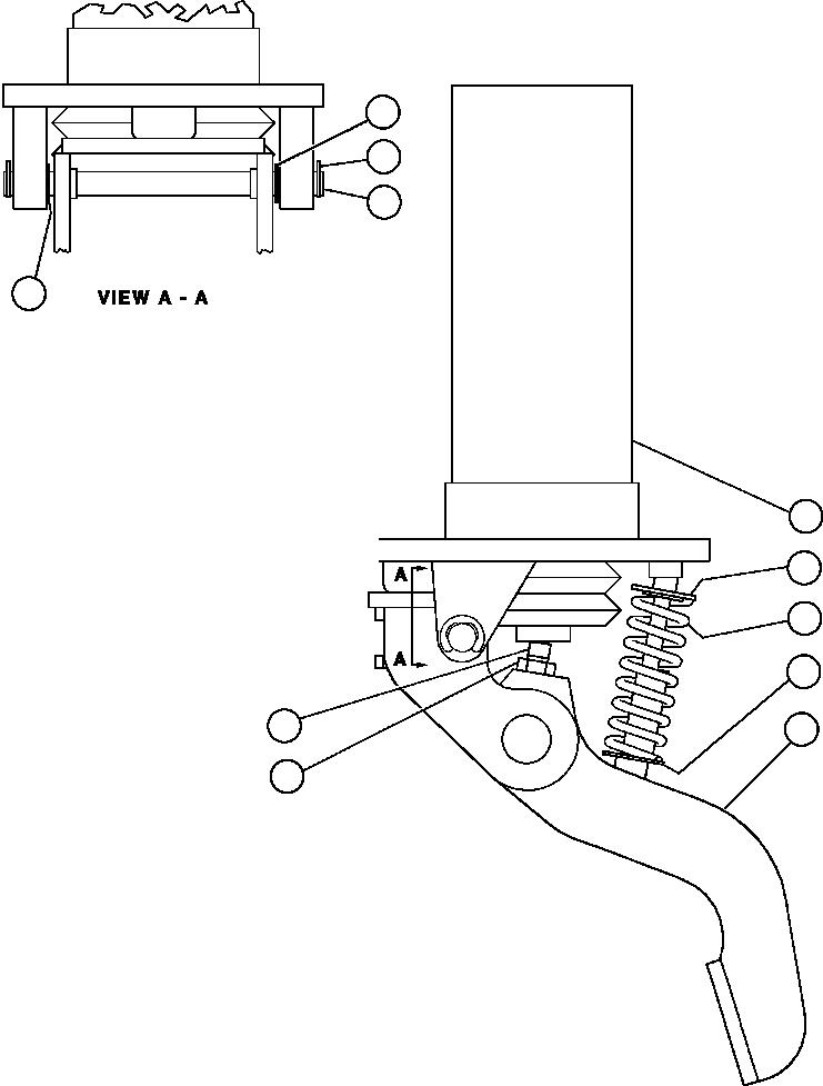 Исполнительный механизм ED0656 KOMATSU