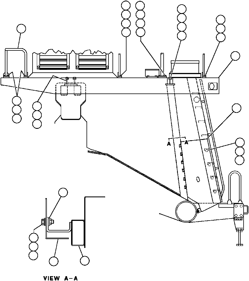 PANEL - R.H. EC8215 KOMATSU
