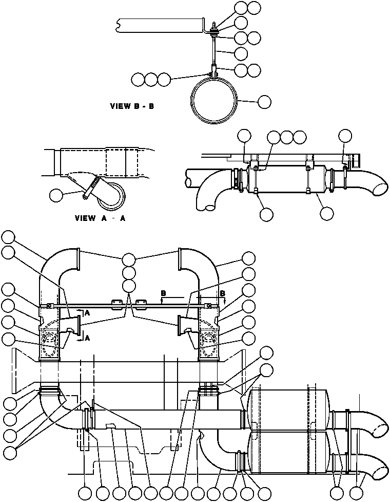 Резьбовая шпилька ED3881 KOMATSU
