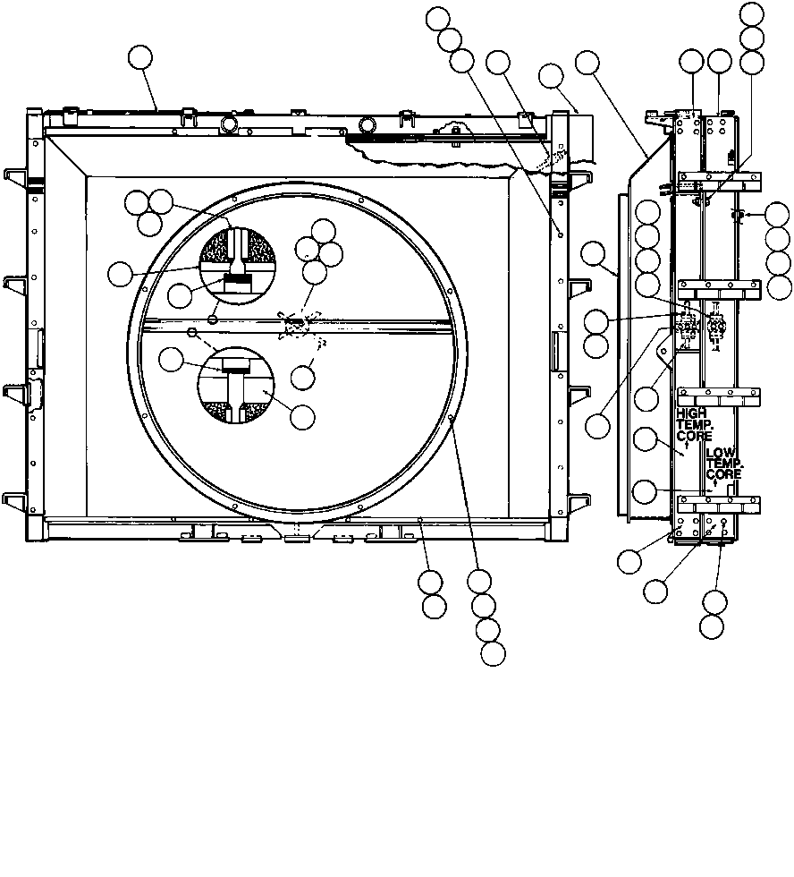 TANK - TOP FRONT VE6825 KOMATSU