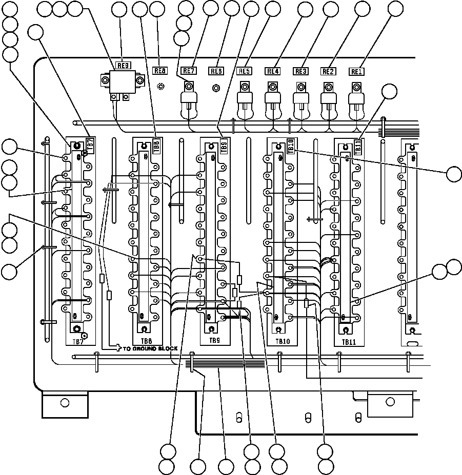 HARNESS, INTERNAL CAB EC2548 KOMATSU
