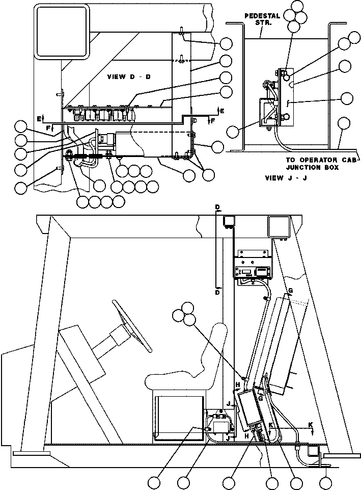 PRINTER, MODULE AK8449 KOMATSU