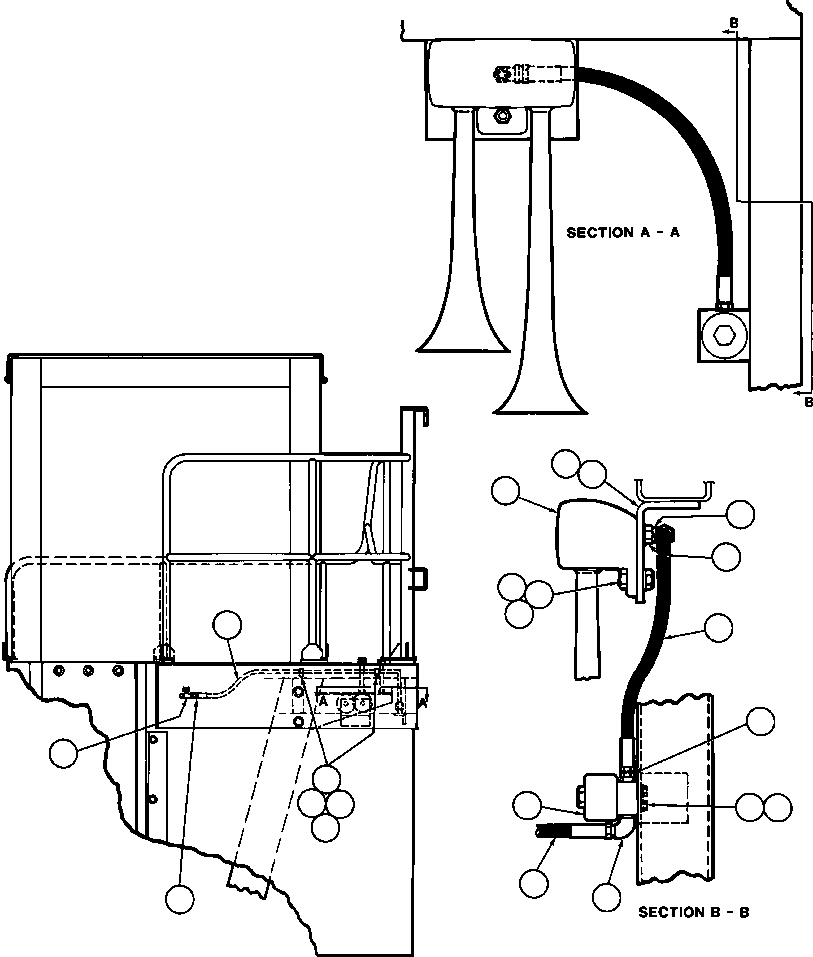 Шланг HA0576 KOMATSU