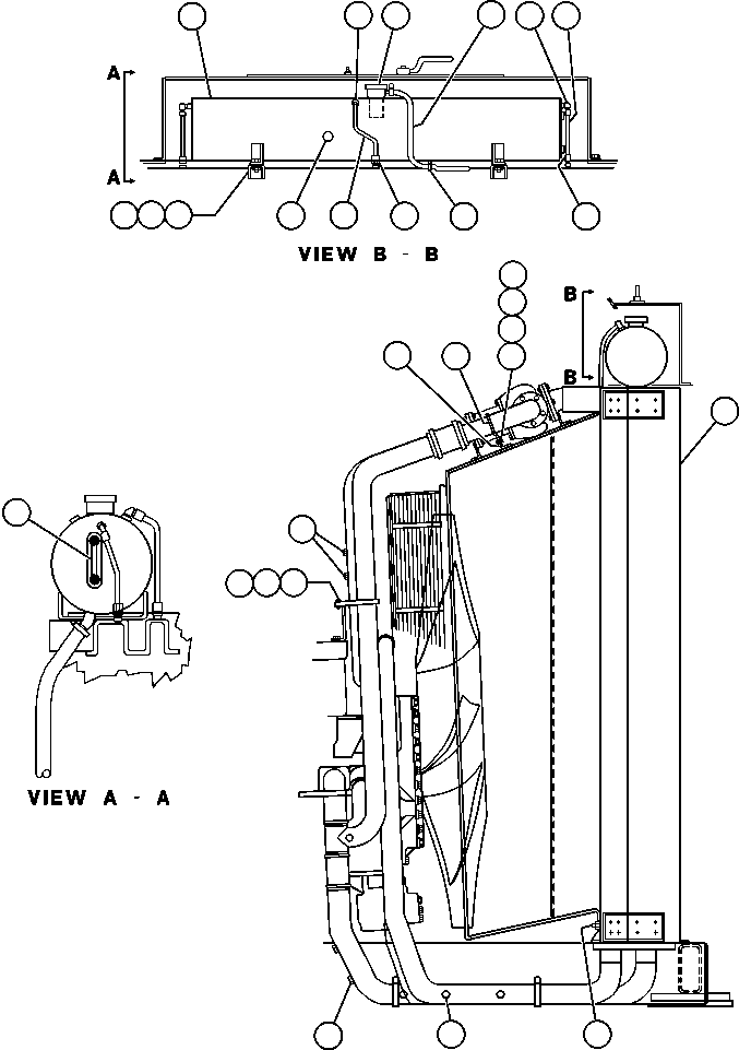 COOLANT LEVEL SENSOR 1128439C1 KOMATSU