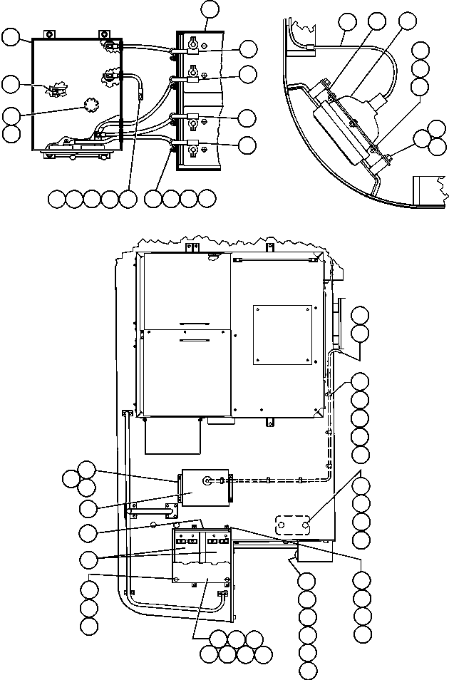 BATTERY, EQUALIZER BOX ASSM (SEE INDEX) ED6293 KOMATSU