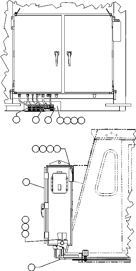 BRAKE CABINET ASSM (SEE INDEX) EF3717 KOMATSU