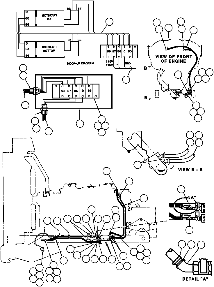 Шланг отопителя VW3813 KOMATSU