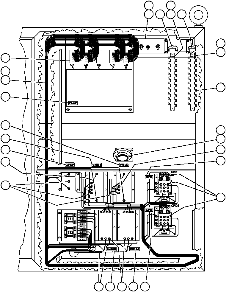 STRIP, CIRCUIT IDENTIFICATION WB2124 KOMATSU