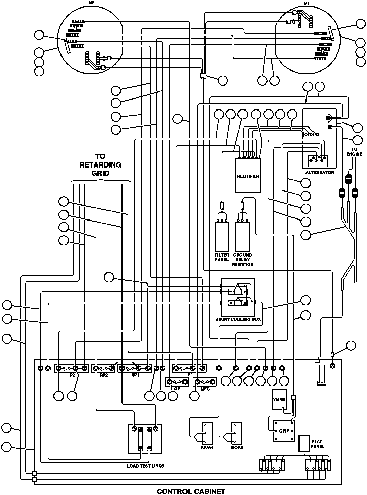 HARNESS - LEFT FRAME RAIL EF0641 KOMATSU