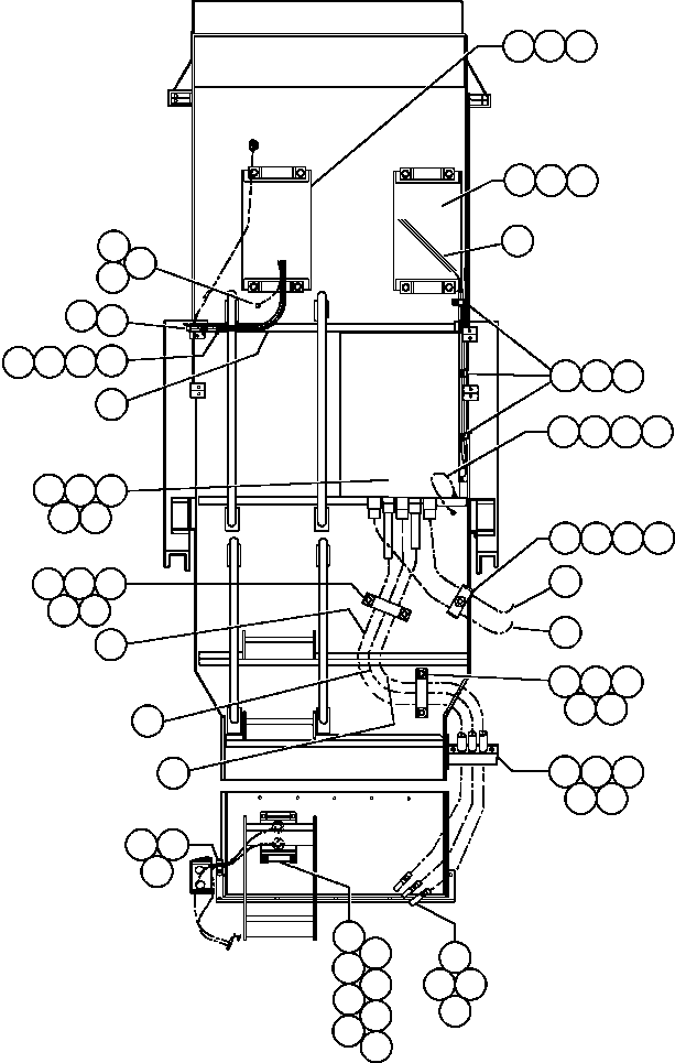 Кабель - T2 (ALTERNATOR TO RECTIFIER) CH2672 KOMATSU