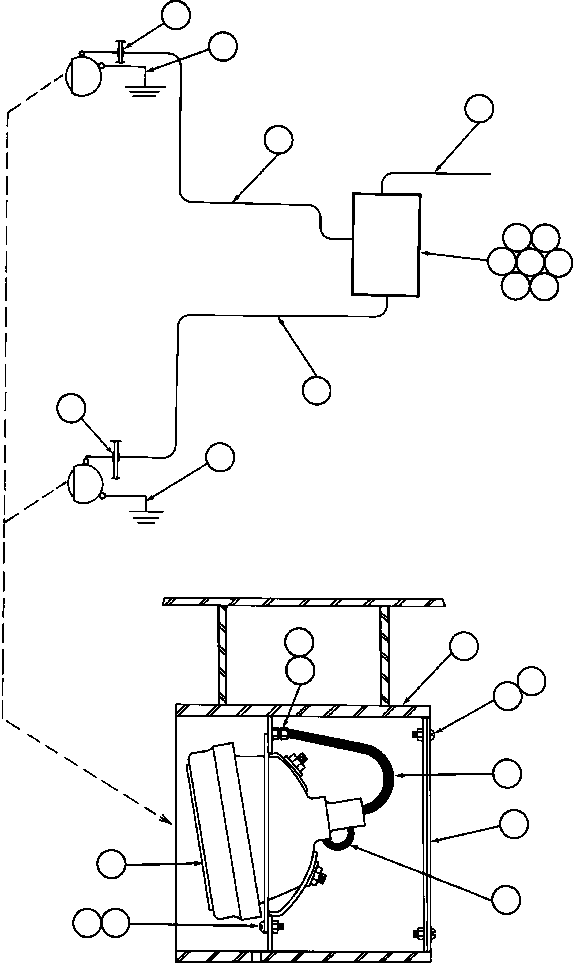 HARNESS, RIGHT FRAME RAIL EF0099 KOMATSU