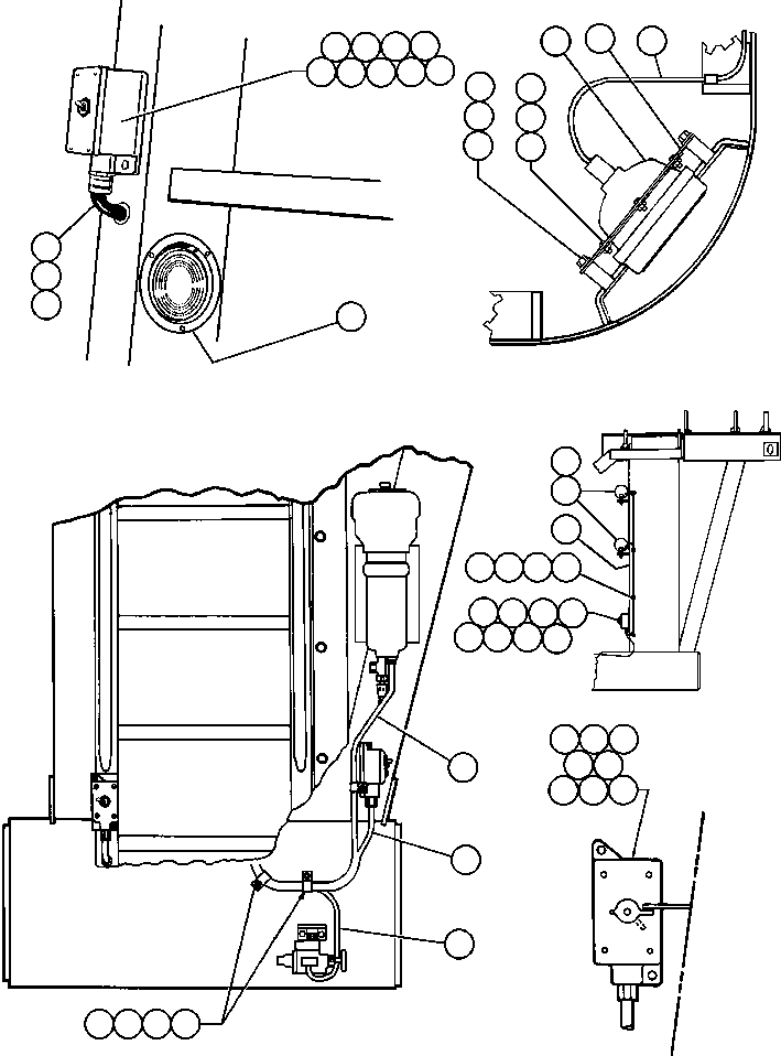 Крышка выключателя EB4180 KOMATSU