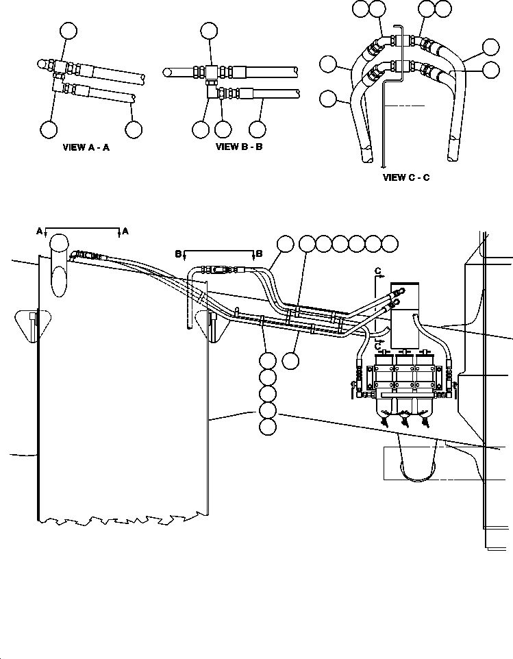 Шланг HA0621 KOMATSU