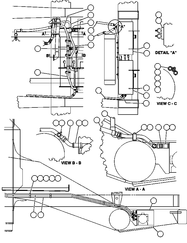 Трубка EF1626 KOMATSU