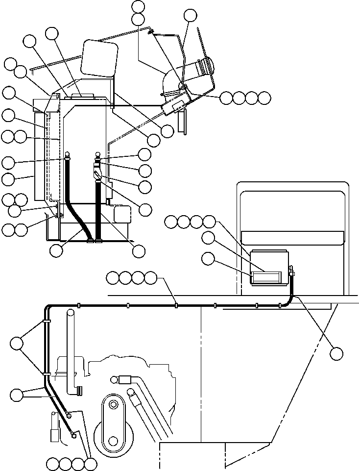 Шланг отопителя EF0144 KOMATSU