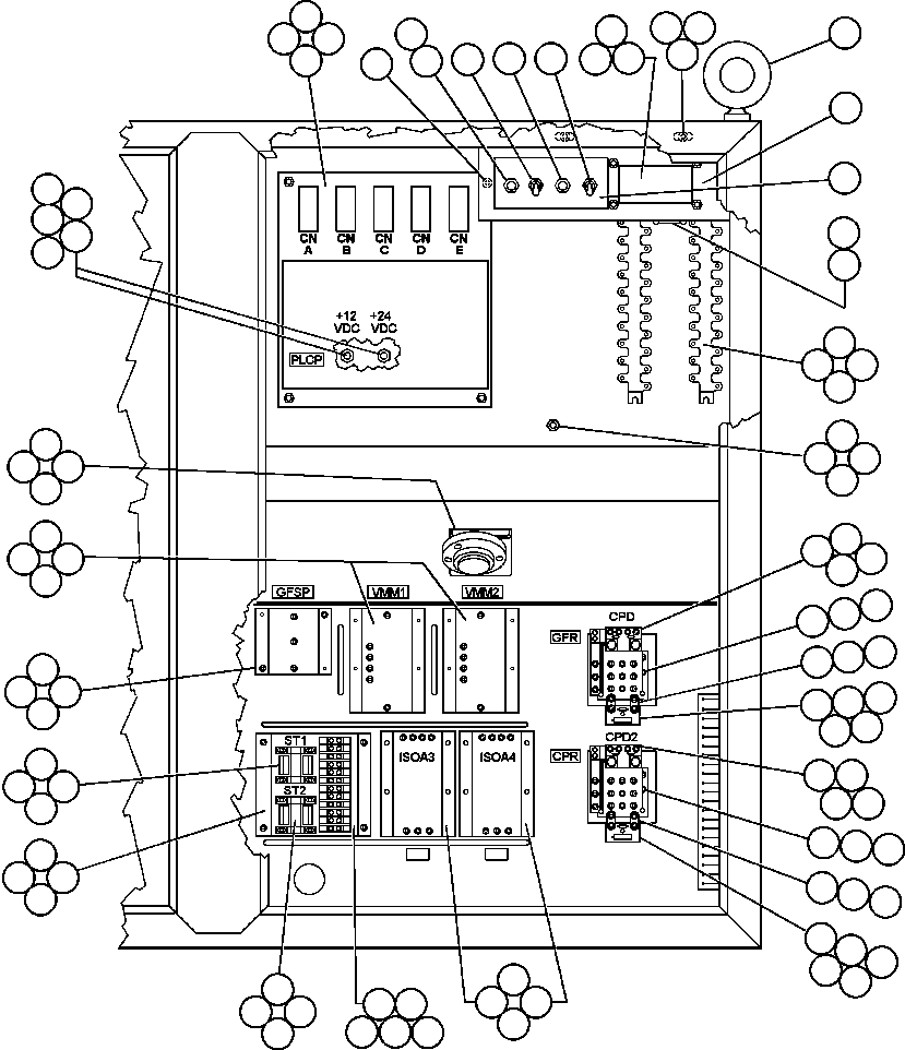 PANEL, MOUNTING EC4701 KOMATSU
