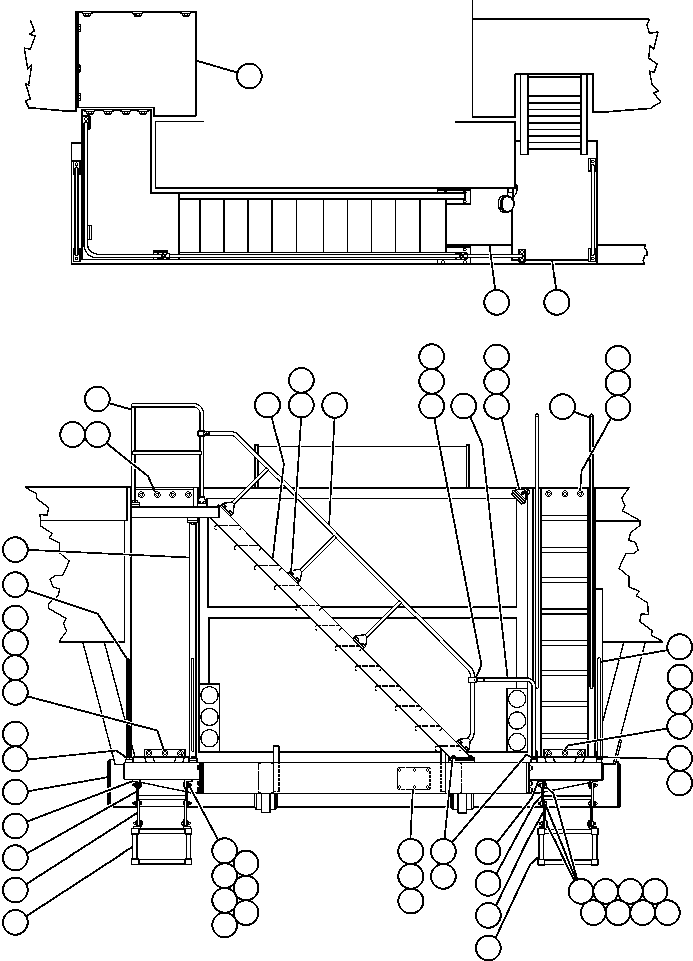 Поручень ED5139 KOMATSU