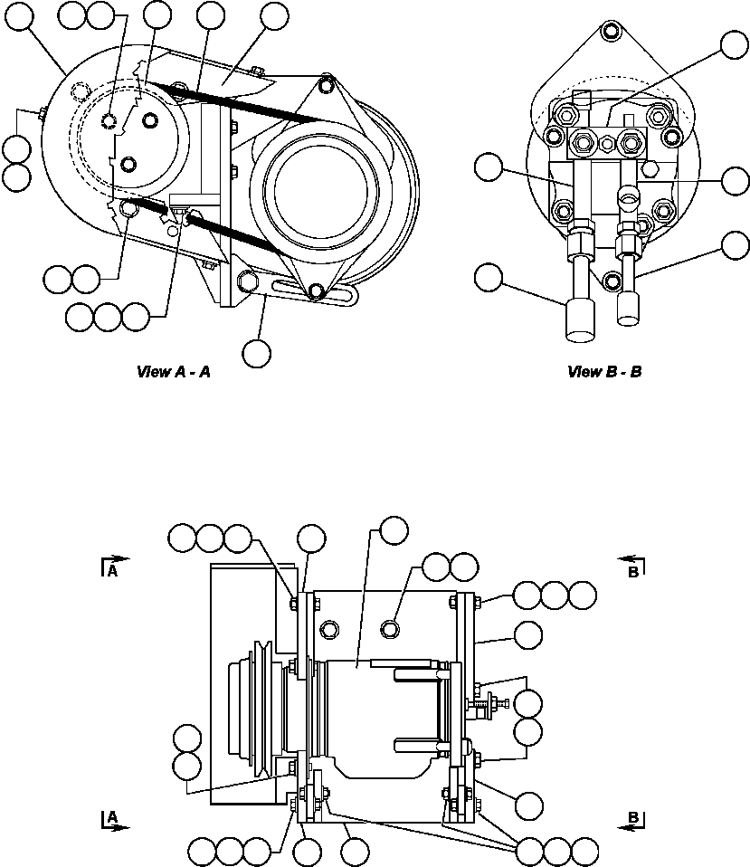 BRACKET - FRONT EB7063 KOMATSU