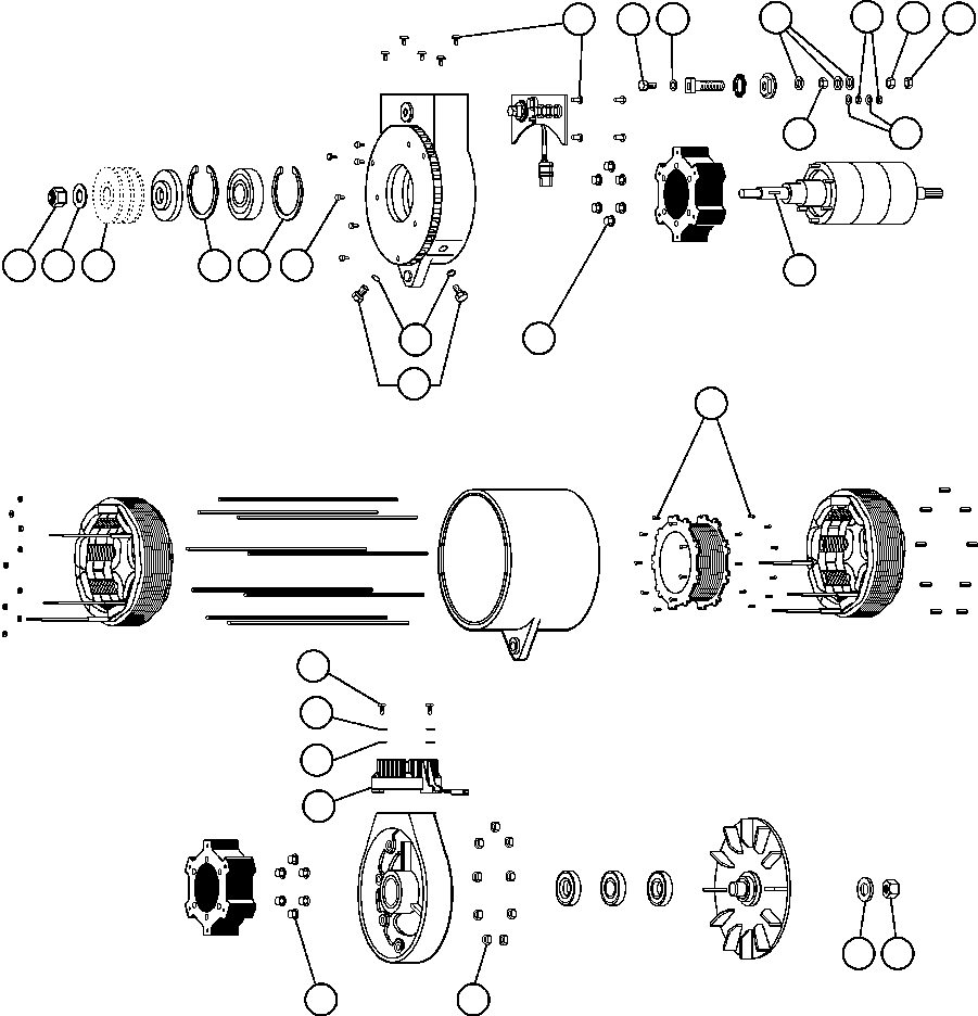 FLAT WASHER (1) BF1987 KOMATSU