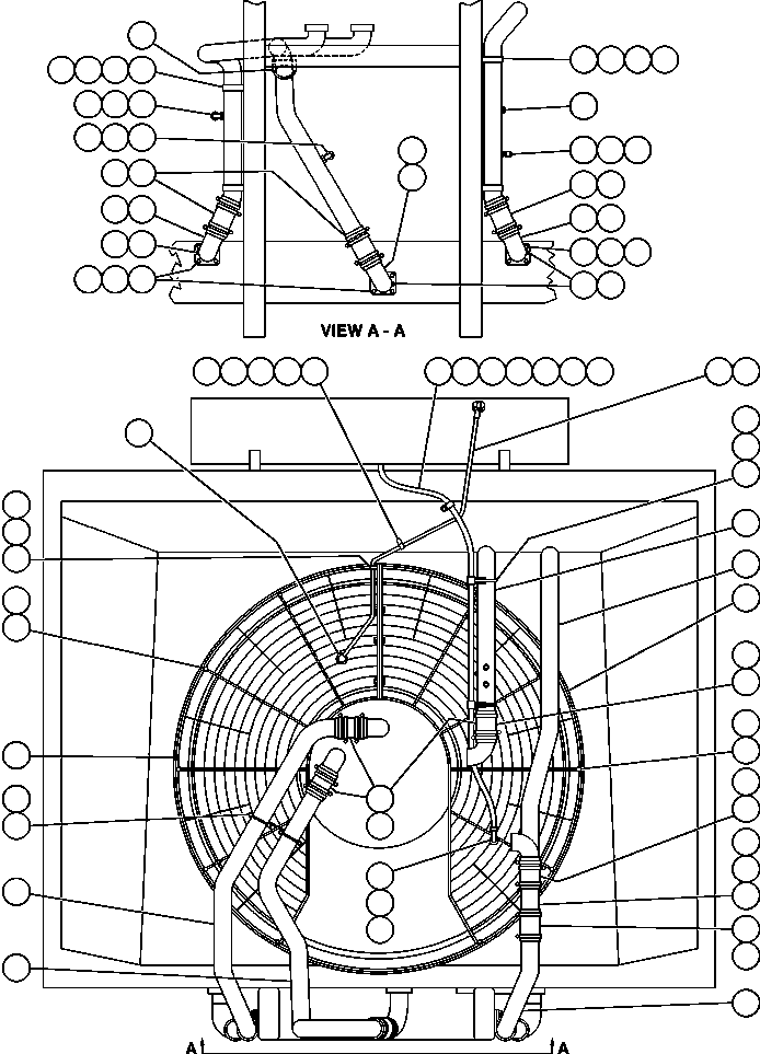 Трубка ED9265 KOMATSU