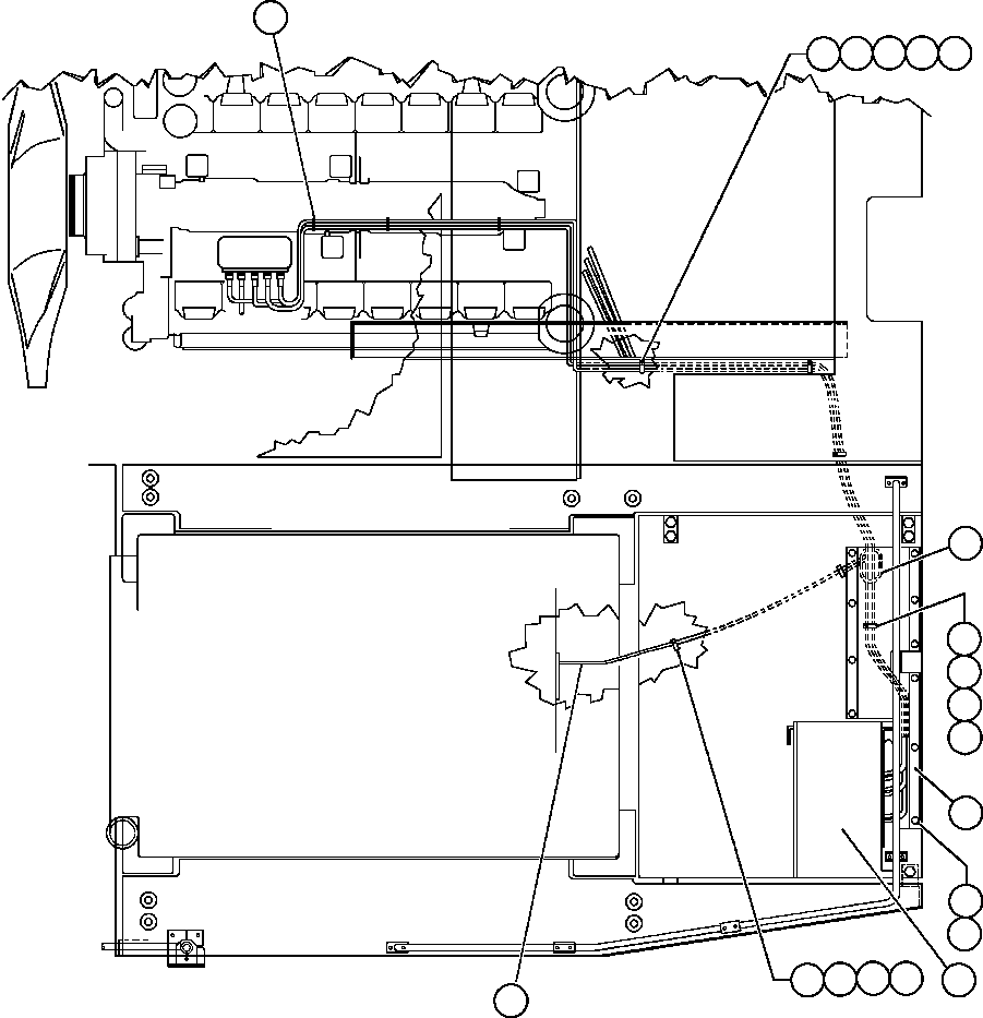 GOVERNOR BOX ASSM (SEE FIG. 41067) EF7307 KOMATSU