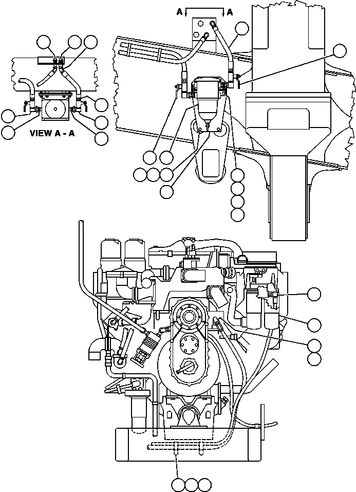 ADAPTOR, METRIC TO INCH ED8259 KOMATSU