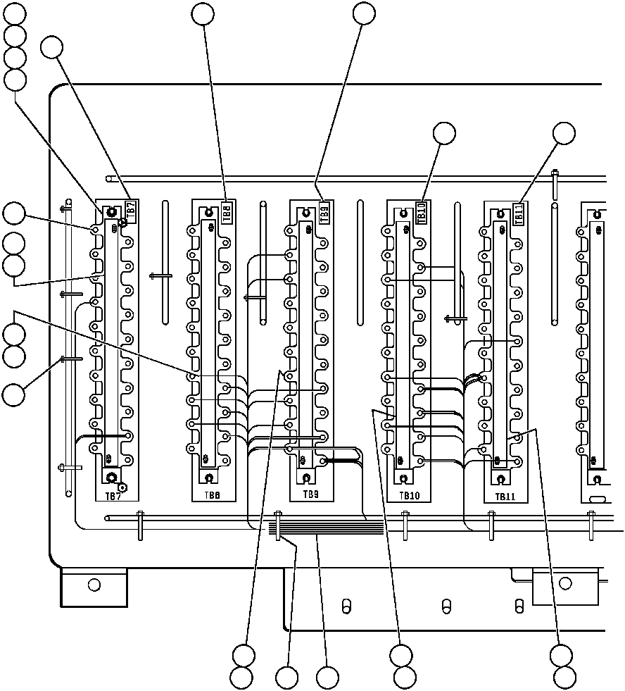 HARNESS, CAB INTERNAL EF2442 KOMATSU