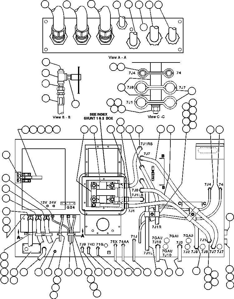 CABLE - GE FREQ. INPUT EF8534 KOMATSU