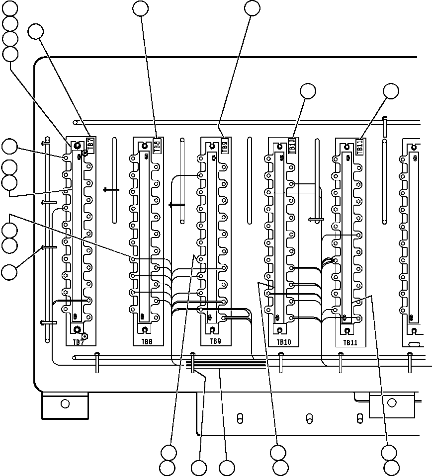 HARNESS, CAB INTERNAL EF8548 KOMATSU