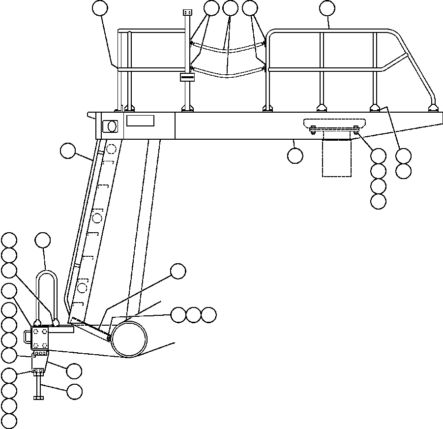 Винт с головкой - 3/4" - 10NC X 2 3/4" VE8334 KOMATSU