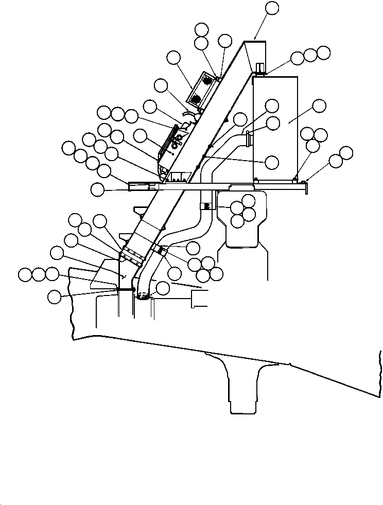 DUCT, INLET (SEE INDEX) EG1294 KOMATSU