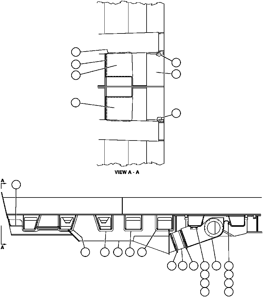 PLATE - R.H. EG2188 KOMATSU
