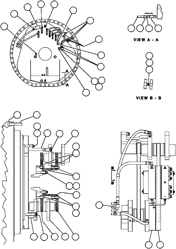 DISC BRAKE ASSM (SEE INDEX) PB9502 KOMATSU