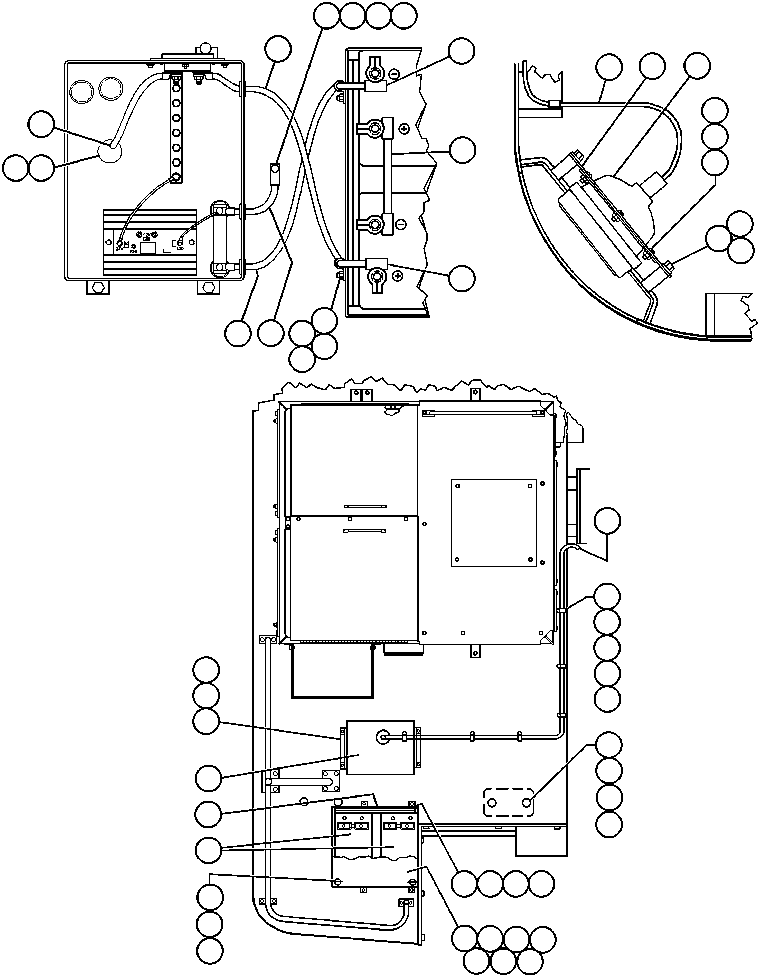BOX, DISCONNECT SWITCH BATTERY EF0995 KOMATSU