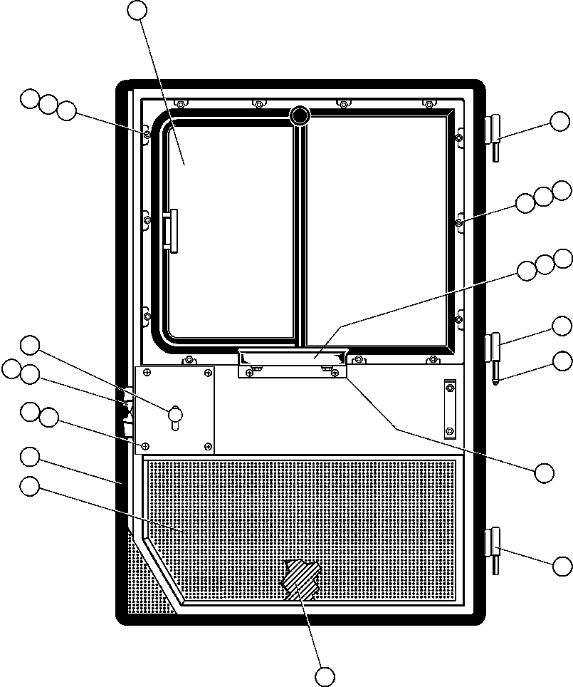LATCH - R.H. BF3544 KOMATSU