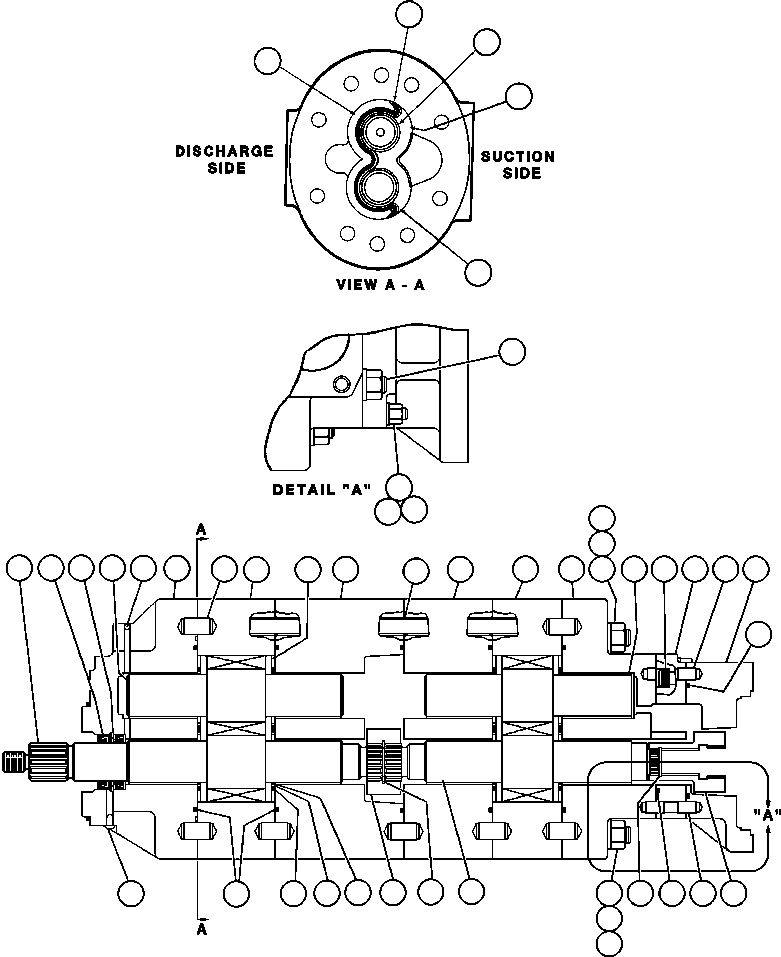 Винт с головкой BF0093 KOMATSU
