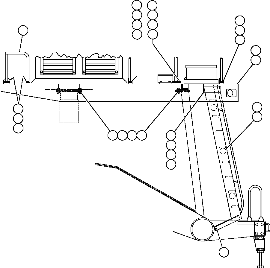 Пружинная шайба - 3/8" C312 KOMATSU