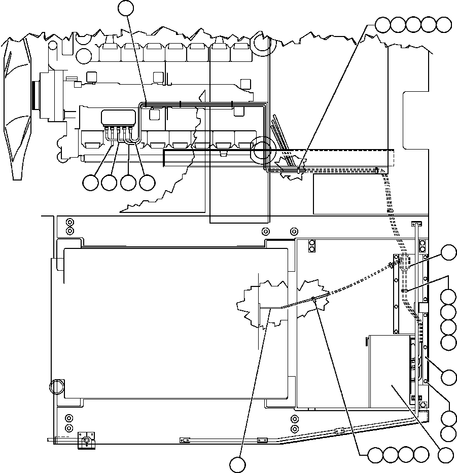 GOVERNOR BOX ASSEMBLY (SEE FIGS 41083, 41084, 41085) EG6434 KOMATSU