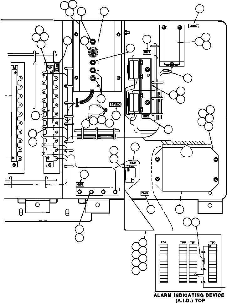STRIP, CIRCUIT IDENTIFICATION WB2263 KOMATSU